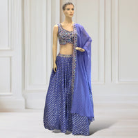 Lehenga + Choli + Scarf