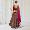 Lehenga + Choli + Scarf ( sleeve attachable)