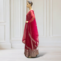 Anarkali Gown +Scarf