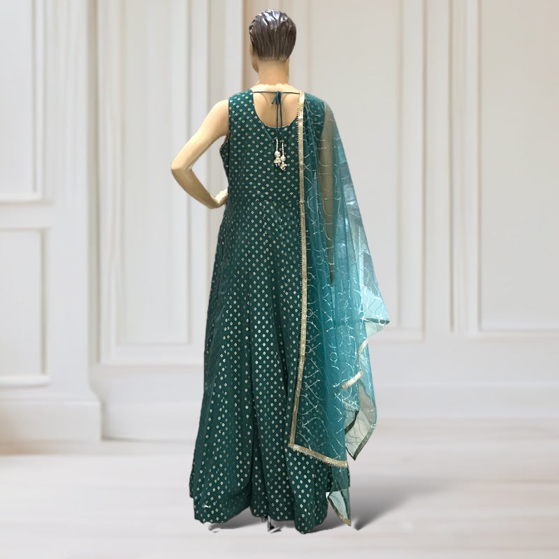 Anarkali Gown + Scarf