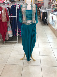 Blouse Dhoti Jacket