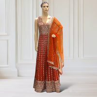 Anarkali Gown +Scarf