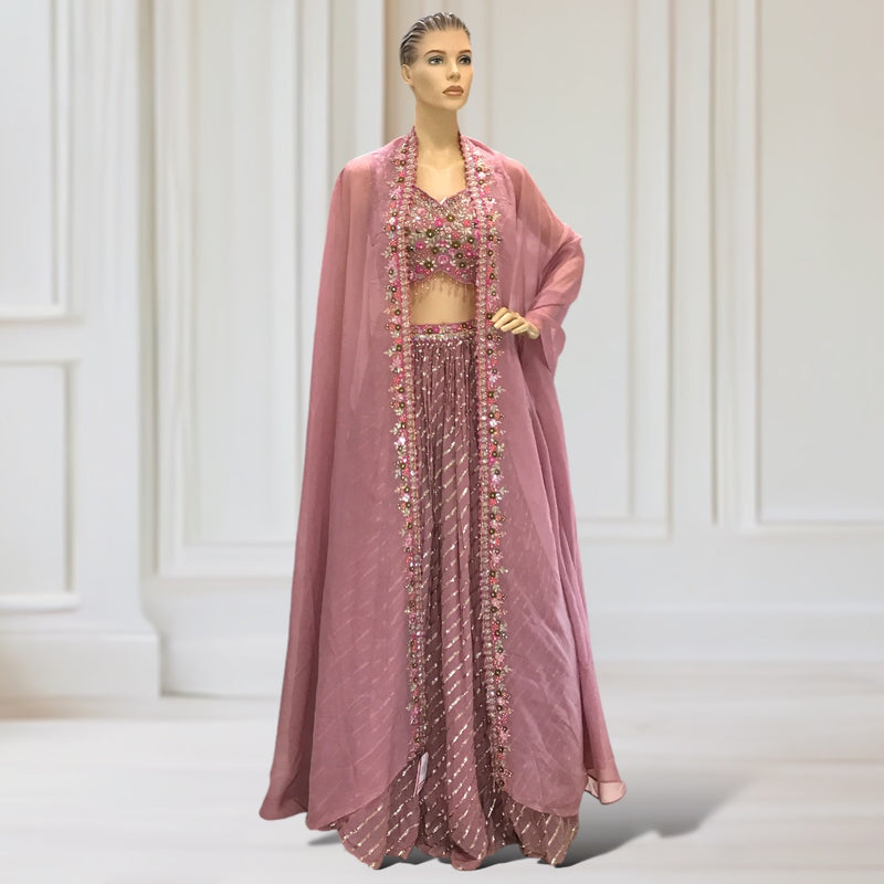 Lehenga + Choli + Scarf