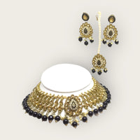 Necklace + Earrings + Tikka