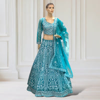 Lehenga + Choli + scarf