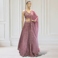 Lehenga + Choli + Scarf