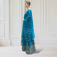 Anarkali Gown +Scarf