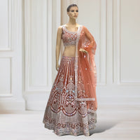 Lehenga + Choli + scarf