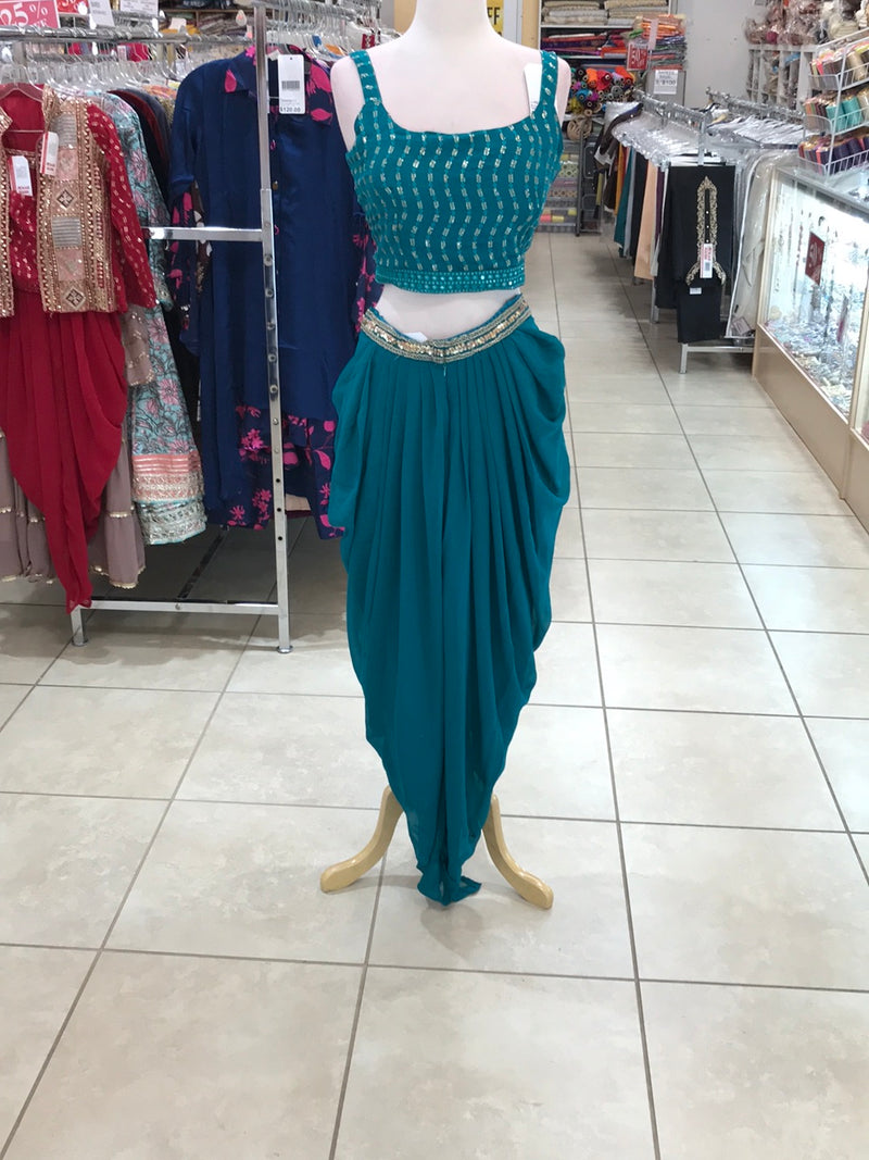 Blouse Dhoti Jacket