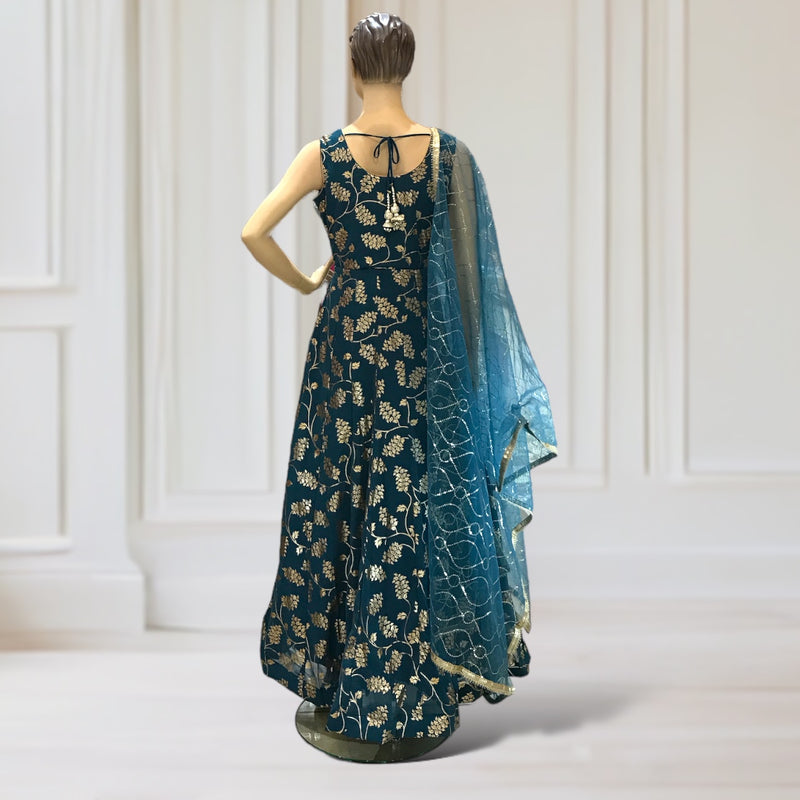 Anarkali Gown +Scarf