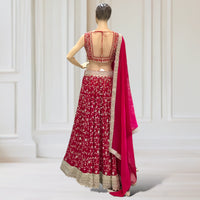 Lehenga + Choli + Scarf