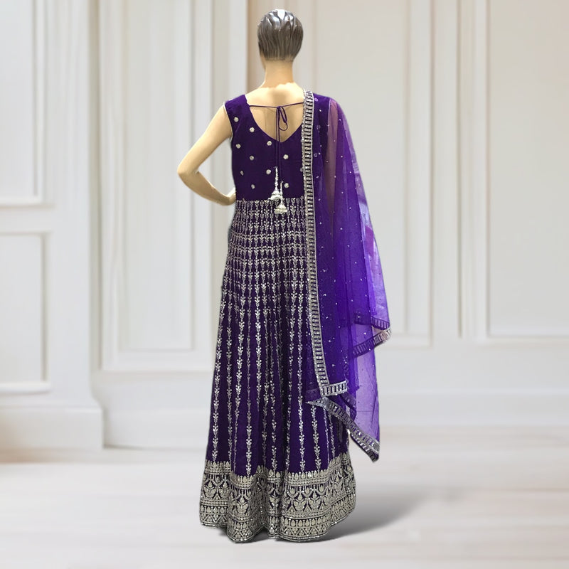 Anarkali Gown +Scarf