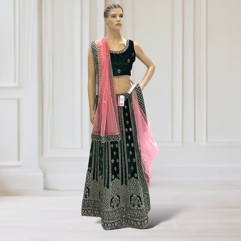 Lehenga +Choli +Scarf