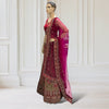 Lehenga + Choli + Scarf ( sleeve attachable)