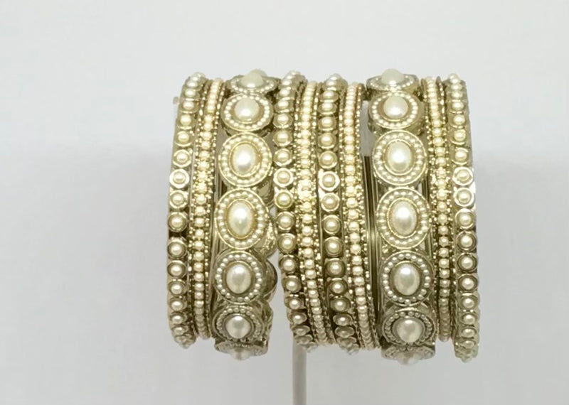 Chudla Bangles (Pearl beads )