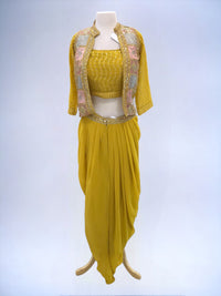 Blouse Dhoti Jacket