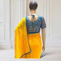 Saree+Ready Blouse