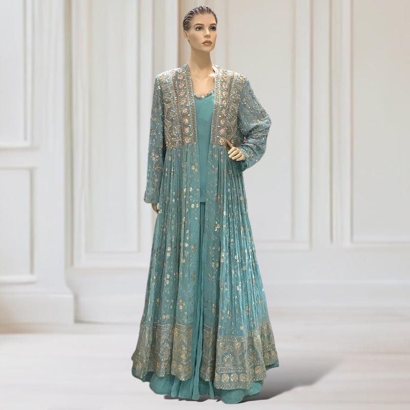 Lehenga + Kurta + Jacket