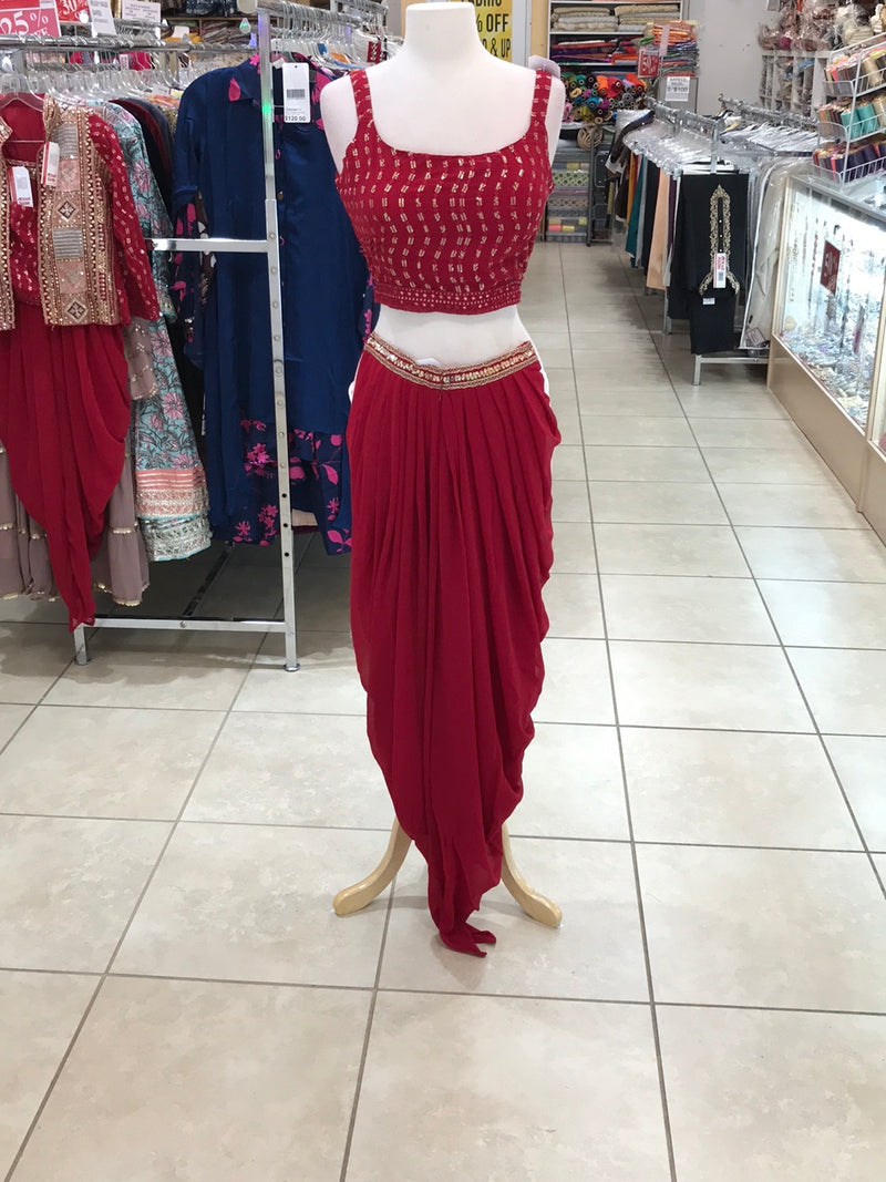 Blouse Dhoti Jacket