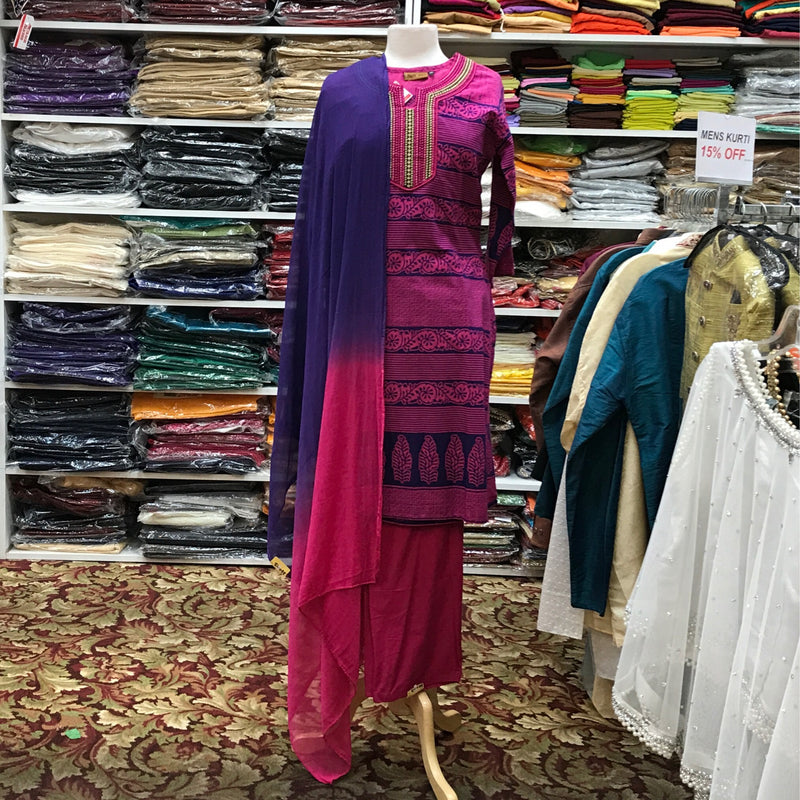 Kurta Shalwar Dupatta Size 38