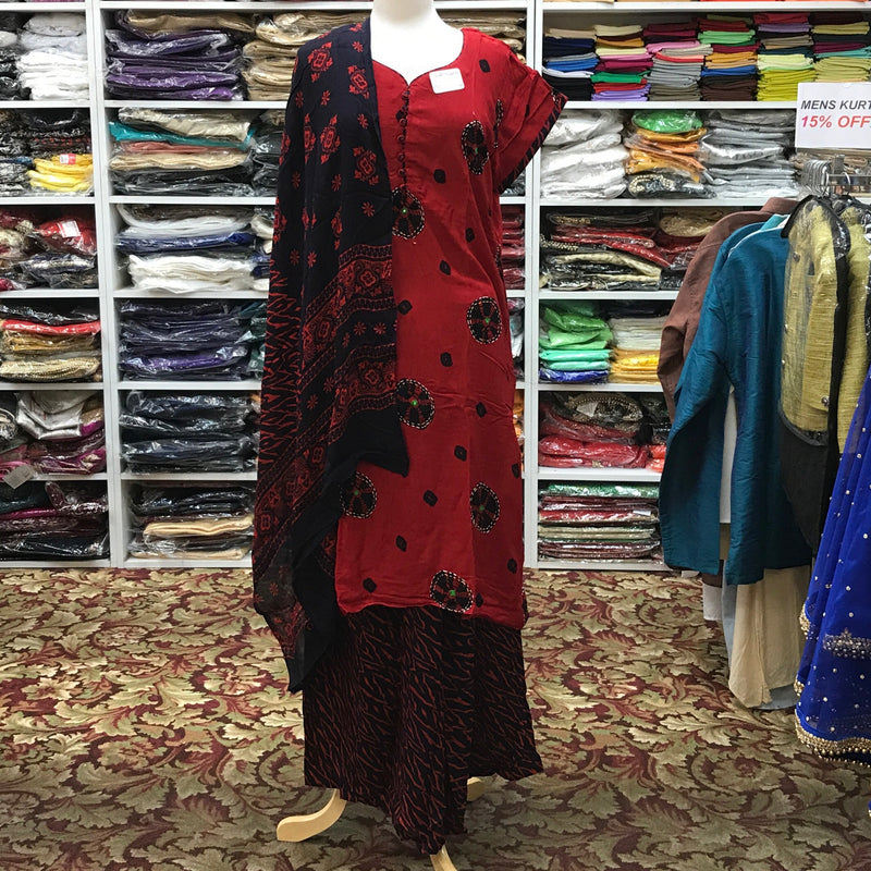 Kurta Plazo Dupatta Size 48