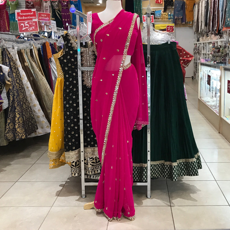 DESIGNER SAREE/BLOUSE