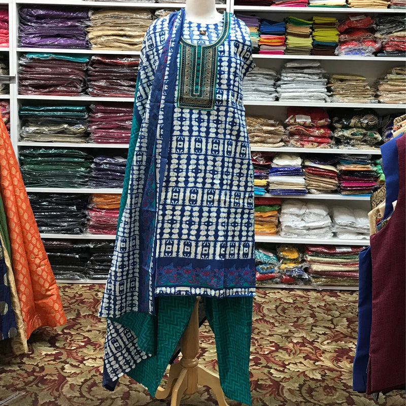 KURTA SHALWAR DUPATTA SIZE 40