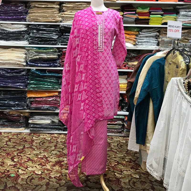 Kurta Shalwar Dupatta Size 38