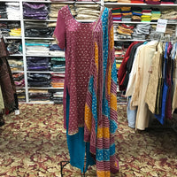 Kurta Shalwar Dupatta Size 40