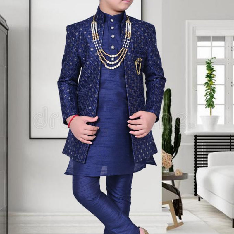 KURTA TROUSER LONG VEST BOYS