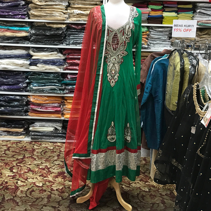 Anarkali Churidar Dupatta Size 54