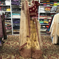 Lehenga Choli Dupatta Size 40