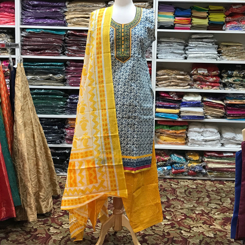 KURTA SHALWAR DUPATTA SIZE 44