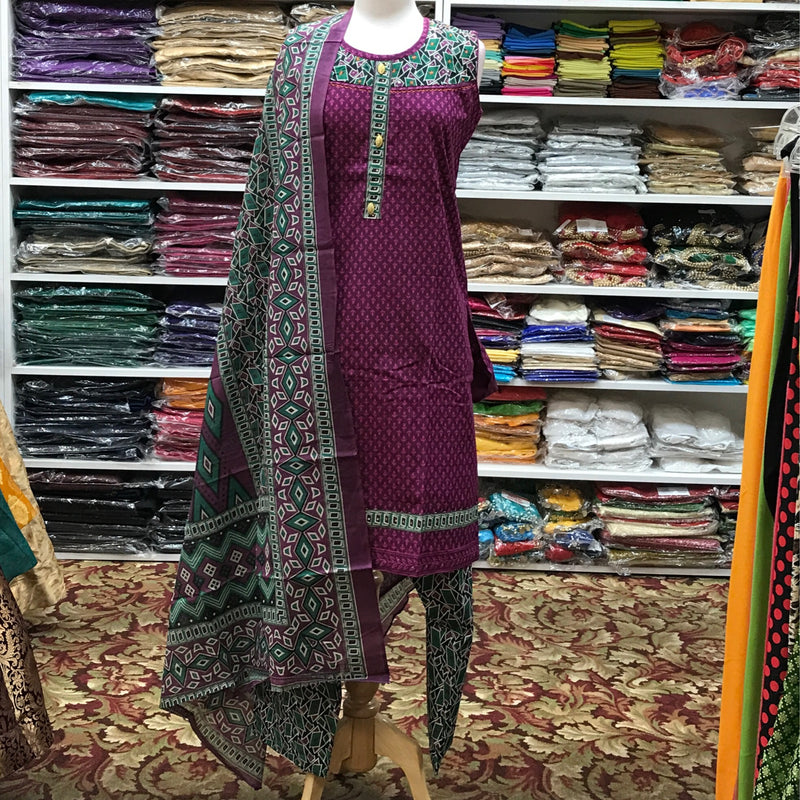 KURTA SHALWAR DUPATTA SIZE 40