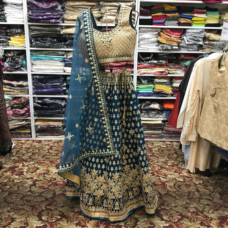 Lehenga Choli Dupatta Size 40