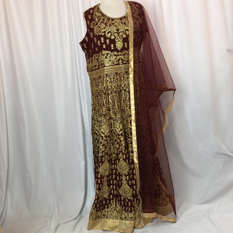 Anarkali Gown Size 50