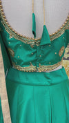 Lehenga + Choli + Blouse ( beaded sleeves attachable)