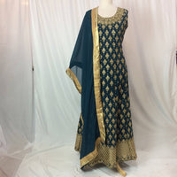 Anarkali Gown Churidar Size 42 - Mirage Sarees