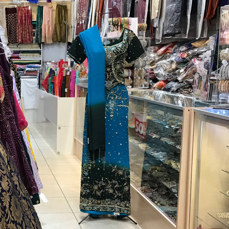 LEHENGA CHOLI SCARF, SIZE 38