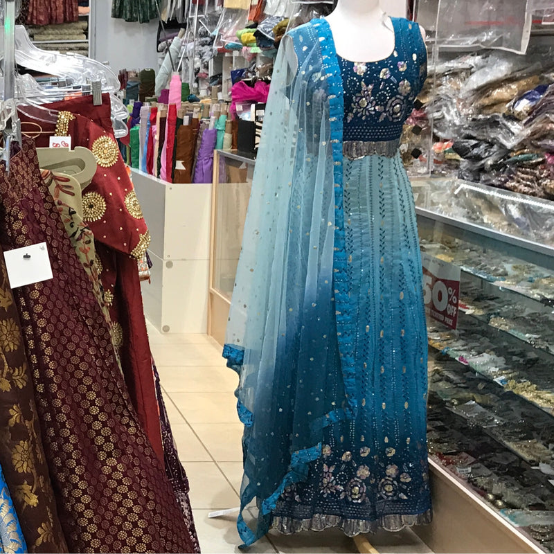 ANARKALI GOWN SCARF SIZE 44