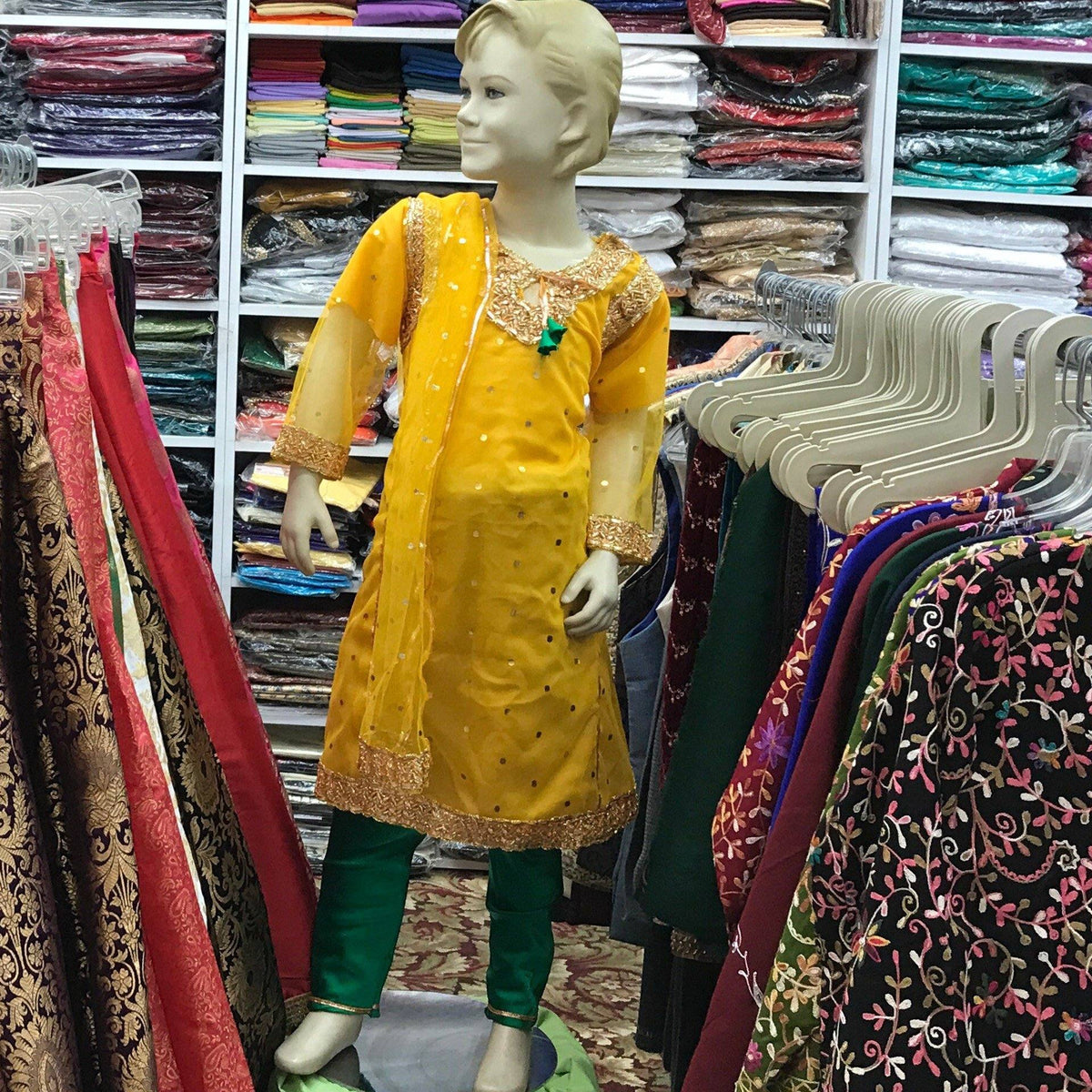 KURTA CHURIDAR DUPATTA - Mirage Sarees