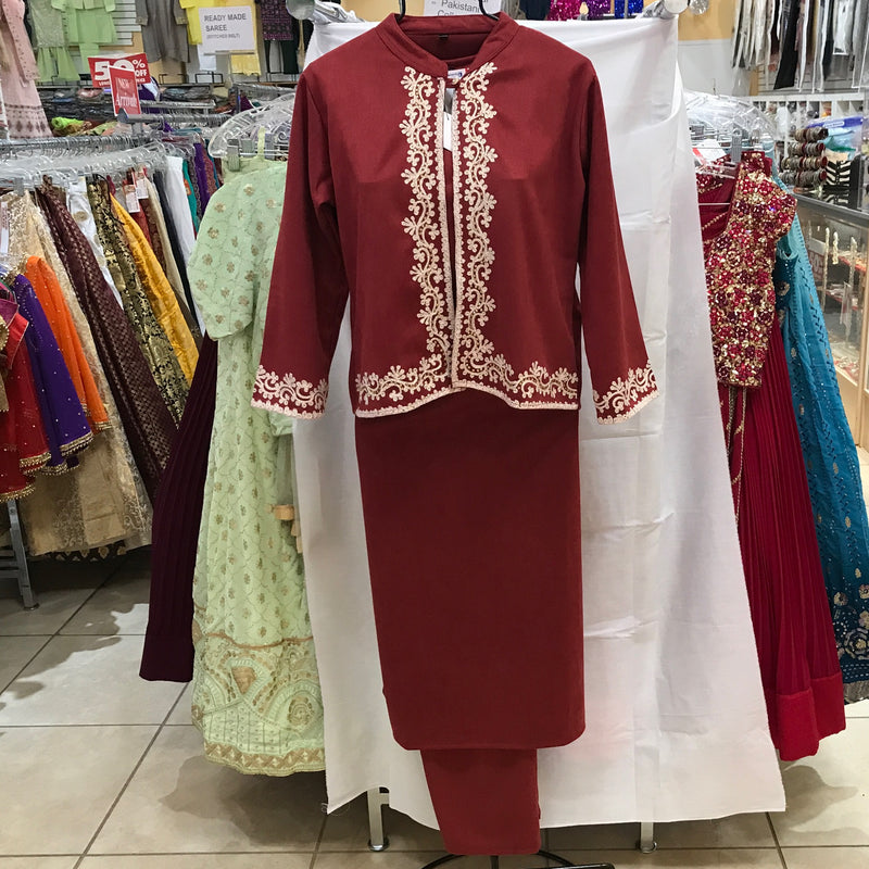 KURTA TROUSER VEST