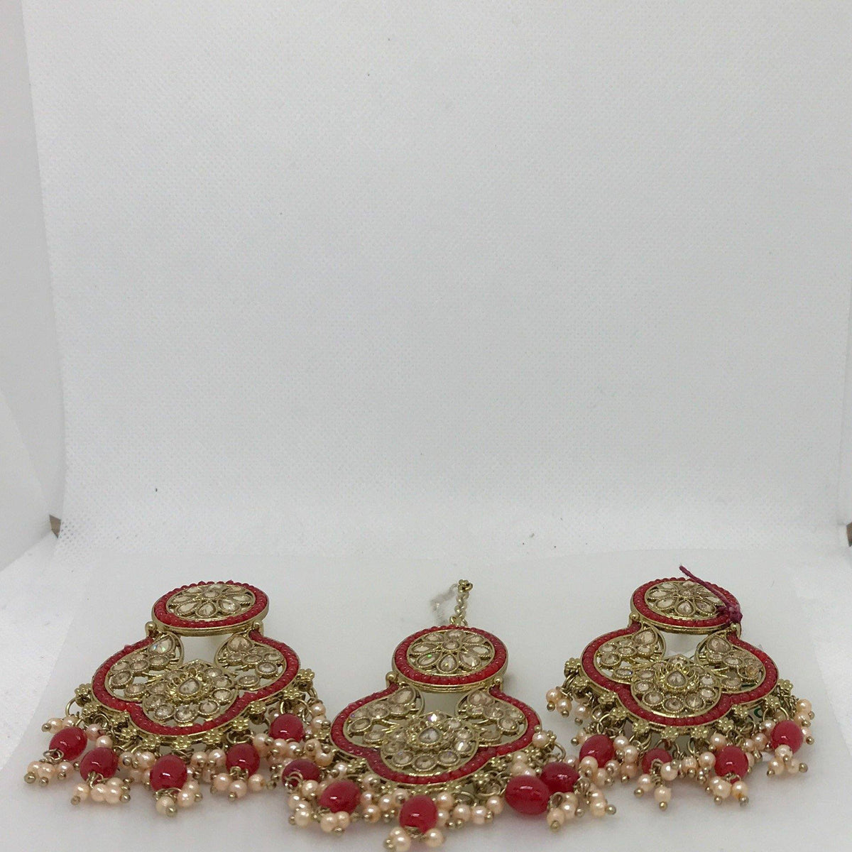 EARRINGS/TIKKA SET - Mirage Sarees