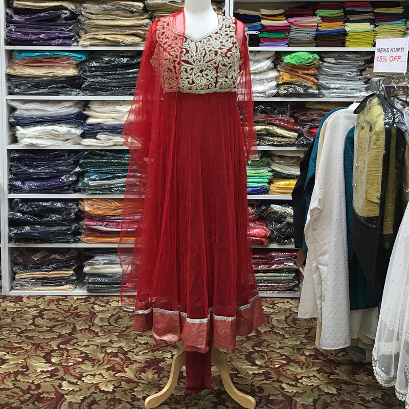 Anarkali Churidar Dupatta Size 42 - Mirage Sari Center