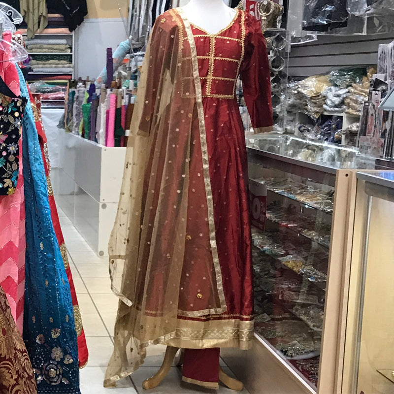 ANARKALI GOWN SCARF