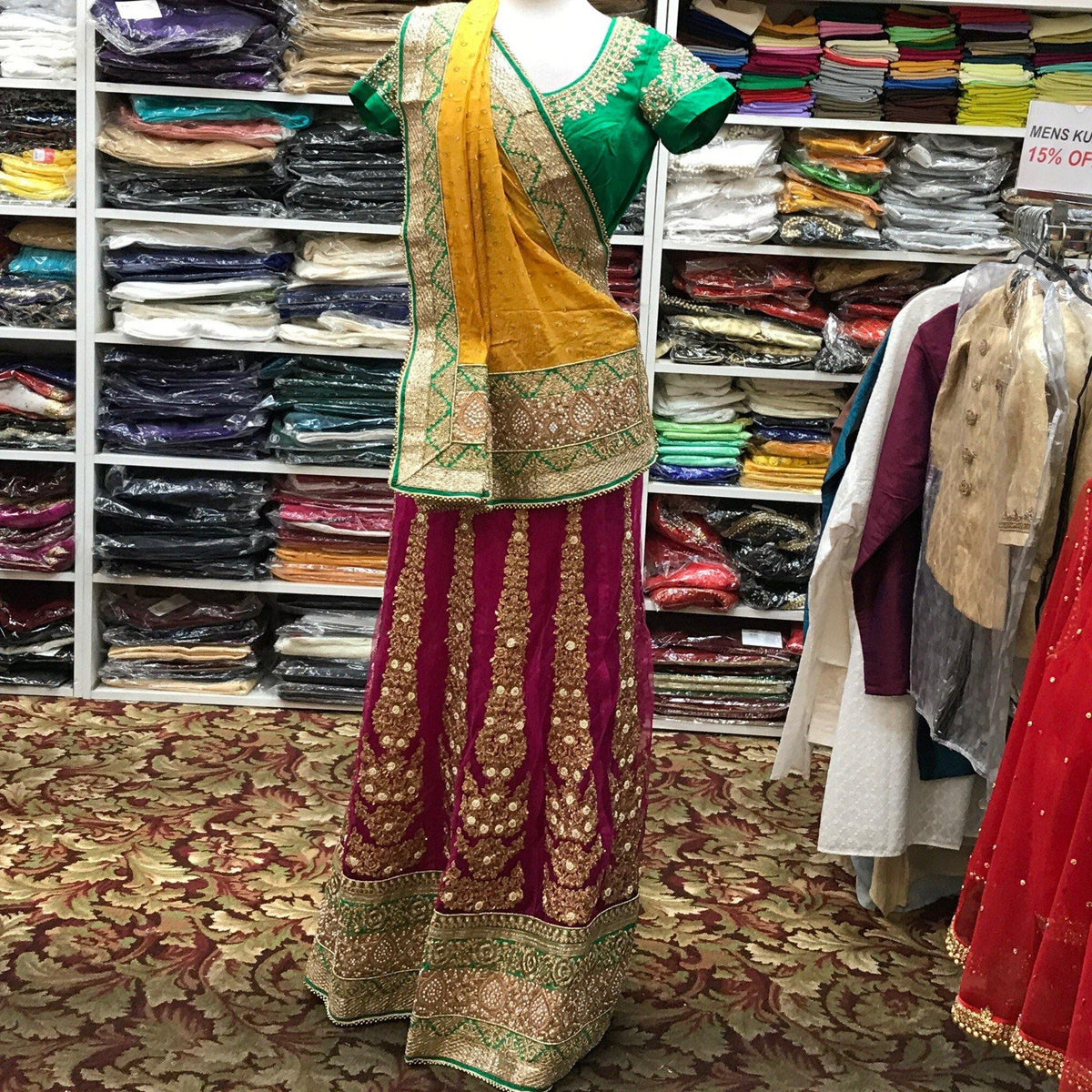 Lehenga Saree - Mirage Sari Center