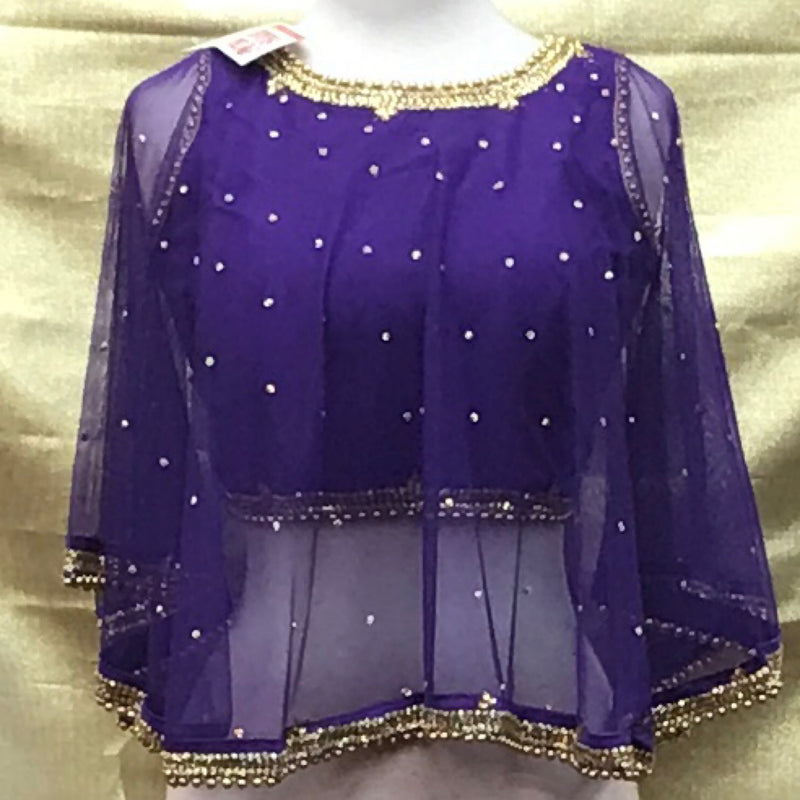 PONCHO BLOUSE SIZE 46