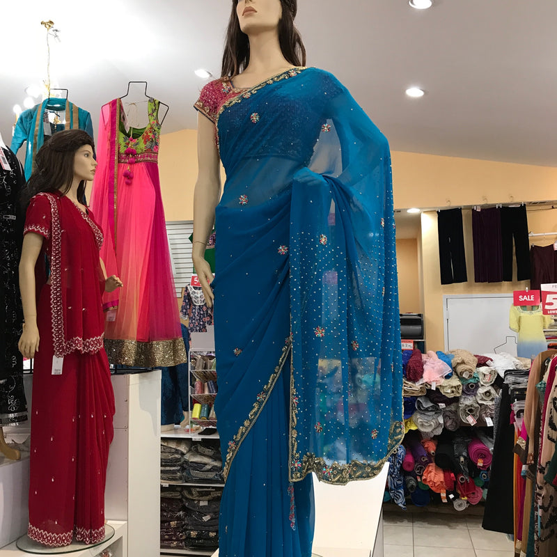 DESIGNER SAREE R BLOUSE