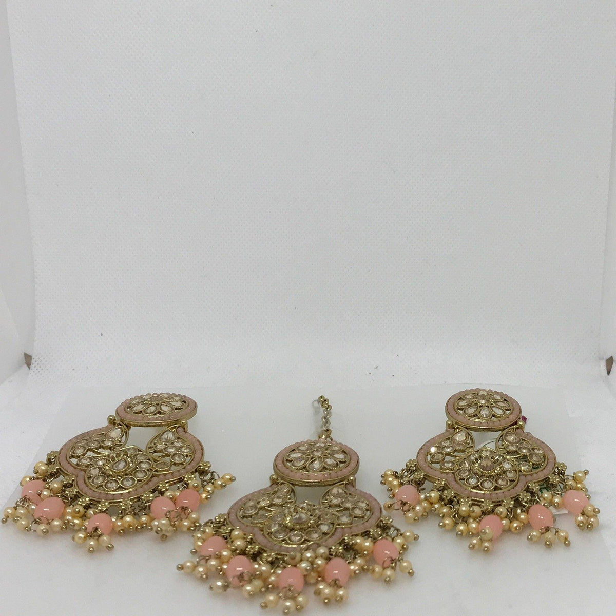 EARRINGS/TIKKA SET - Mirage Sarees