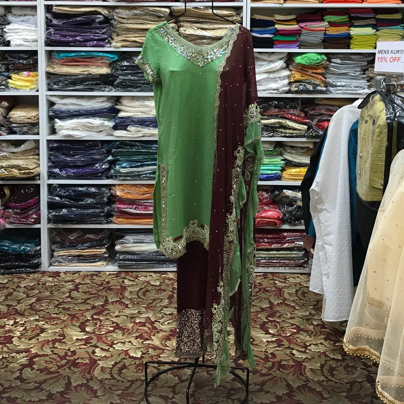 Kurta Churidar Dupatta Size 40 - Mirage Sari Center